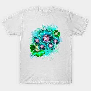 Neon Flowrs T-Shirt